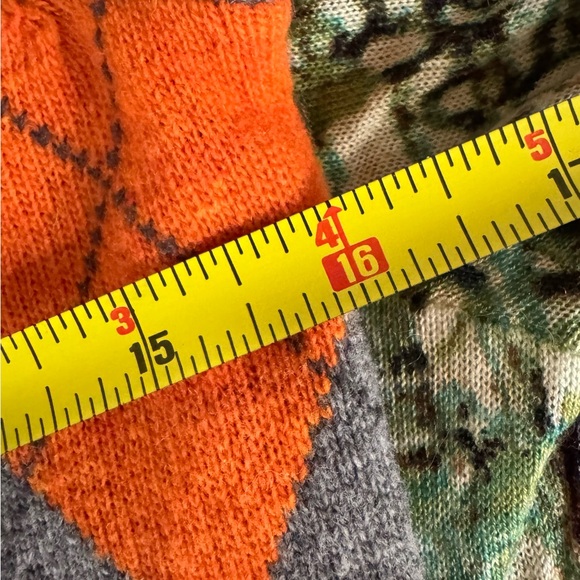 J crew Wool & Cashmere Argyle Sweater - Picture 5 of 6